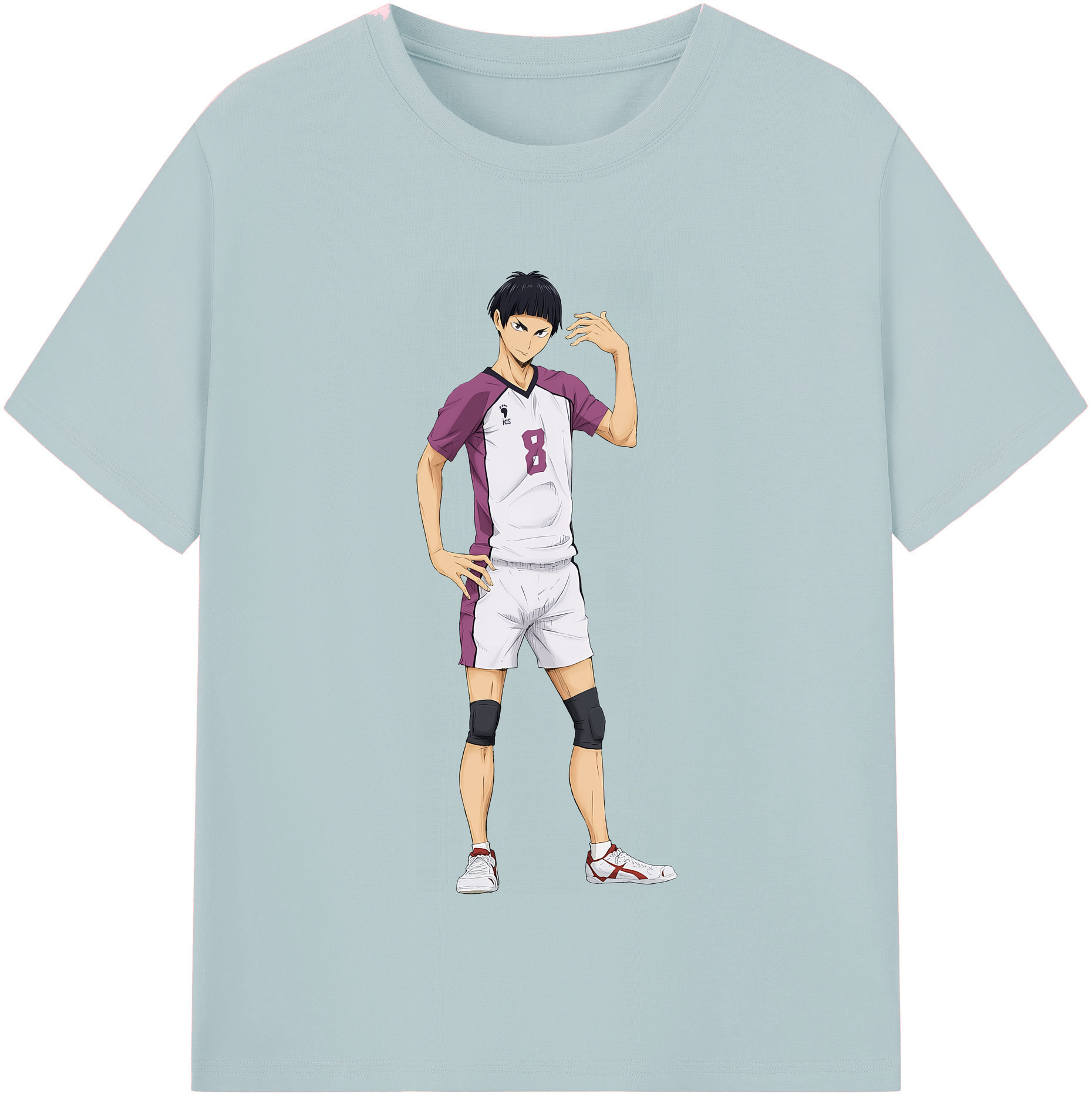 （画像用） ハイキュー!! Haikyu!! 綿100％半袖Tシャツ（フロントプリント）